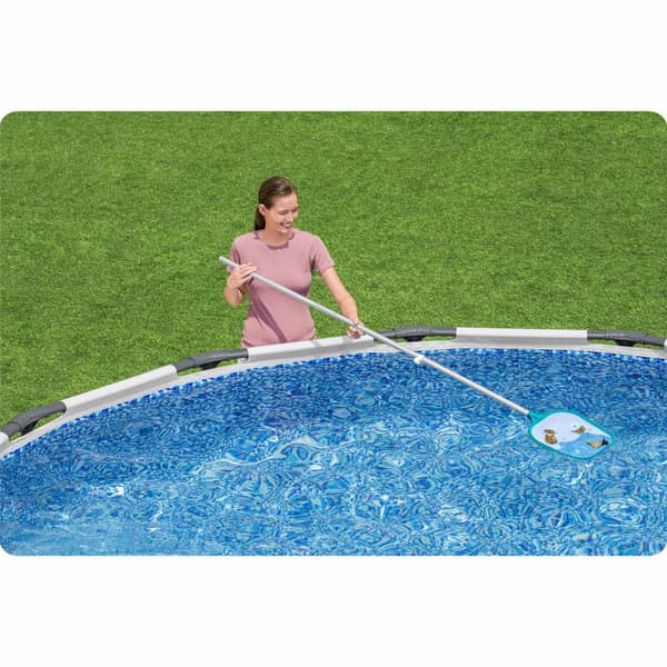 Pool rengøringssæt 167cm pind + støvsuger + net Bestway 58013