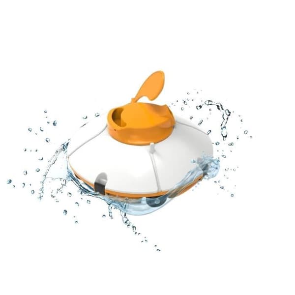 Bestway FRISBEE 32 x 25 x 25 cm Orange sladdlös elektrisk poolrengörare