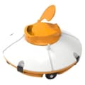 Miniatyrbild 1 av 4: Bestway FRISBEE 32 x 25 x 25 cm Orange sladdlös elektrisk poolrengörare