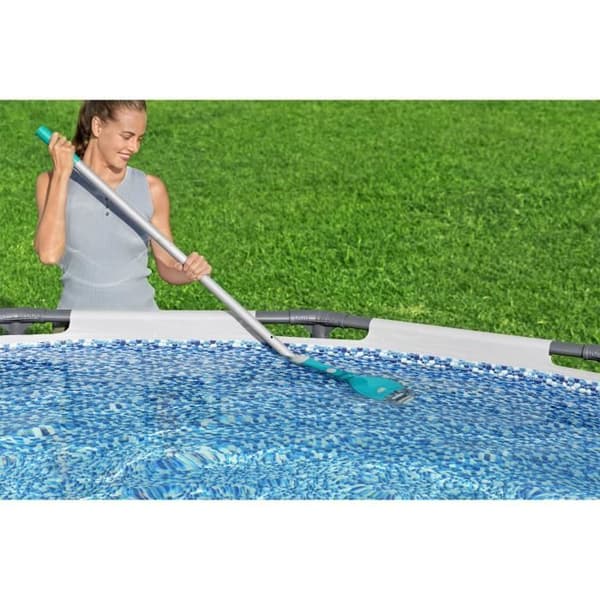 BESTWAY - Aquatech™ Johdoton sähköinen pölynimuri - Uima-altaille, joiden halkaisija on enintään 3,05 m