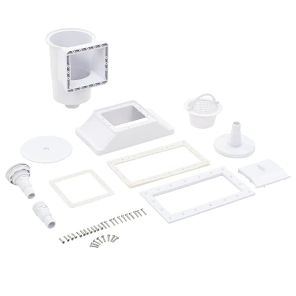 vidaXL poolskimmer 11 dele bred åbning 34,3 x 25 x 30,5 cm -  Pool – overfladeskimmere