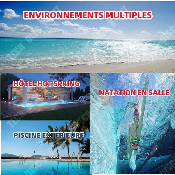 TD Praktisk poolskimmer gjord av högkvalitativt plastmaterial för poolrenare poolskimmer spa kommersiella simbassänger