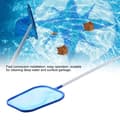 Miniatyrbild 6 av 6: Lollanda Poolskimmer med 5-delad justerbar teleskopisk aluminiumstång – finmaskig poolnät, passar för pool och spa