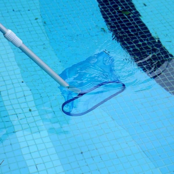 Lollanda Djupt Poolnät för Rengöring, Poolskimmer - Hållbart Skräpnät, finmaskig poolnät, passar för pool och spa