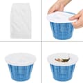 Miniatyrbillede 5 af 8: Lollanda Pool Skimmer Net / Pool Filter Net, – Pool Skimmer Filter Sock til at fjerne snavs og blade fra poolen - Genanvendelig