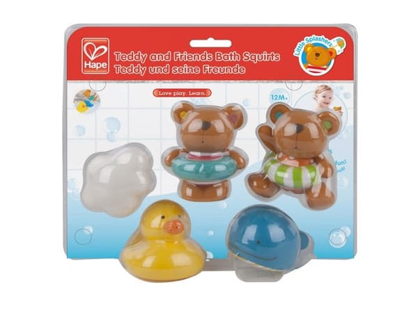 HAPE badelekesett Teddy and Friends, E0201
