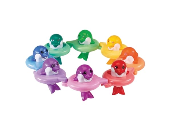 Tomy Toomies Do Rae Mi Dolphins, Kylpylelu, Poika/tyttö, 1 vuosi/vuosia, Tuottaa ääntä, Monivärinen