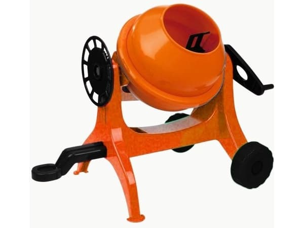 Lena 05010, Trailer, Concrete mixer, 2 år, Akrylonitril-butadien-styren (ABS), Sort, Oransje