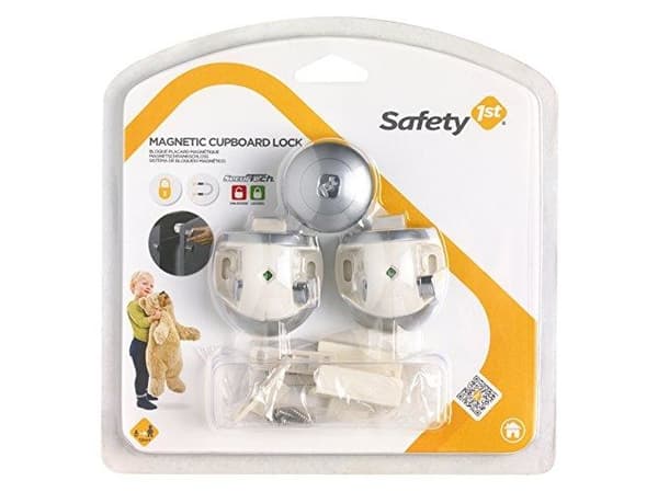 Safety 1st 3220660164608, Magneettinen lapsilukko, Harmaa, Laatikko