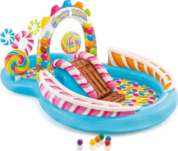 INTEX basseng/lekesenter Candy 206 L + 168 L