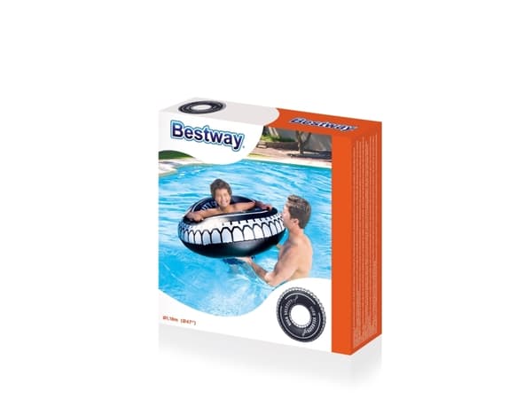 Bestway 36102, Sort, Grå, Badering, Bilde, Vinyl, 12 år, 119 cm