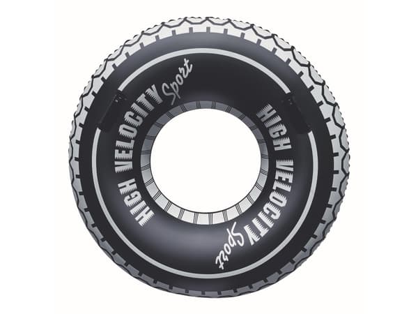 Bestway 36102, Sort, Grå, Badering, Bilde, Vinyl, 12 år, 119 cm