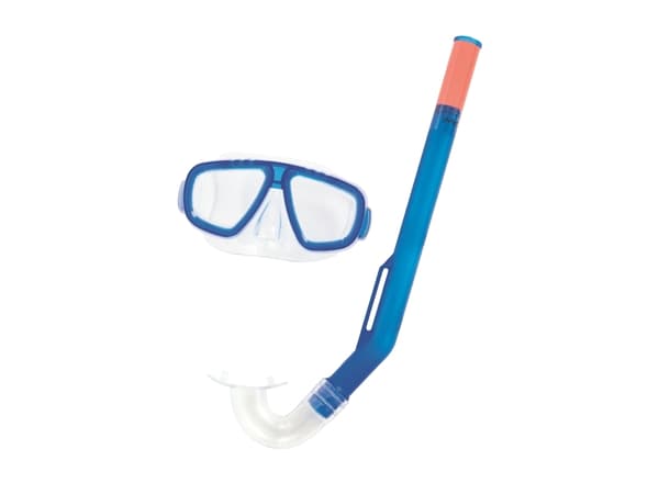 Bestway 24018, Barn, Full ansiktsmaske, Fridykking, Polykarbonat, Blå, Grønn, 3 år
