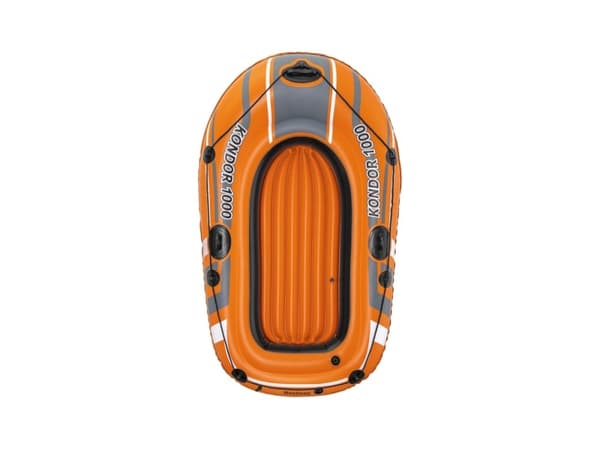 Bestway 61099, Reise / Rekreasjon, Oppblåsbar Båt, Sort, Rød, Vinyl, 1 person(er), 80 kg