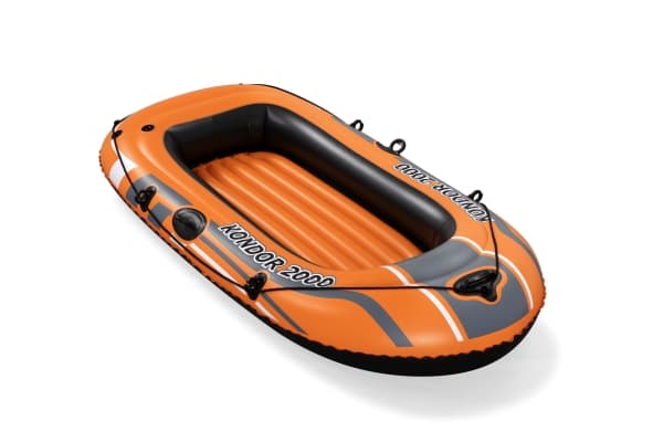 Bestway 61100, Reise / Rekreasjon, Oppblåsbar Båt, Svart, Orange, Vinyl, 2 person(er), 120 kg