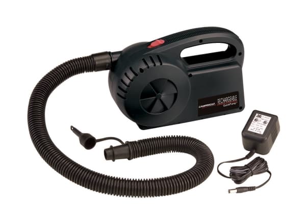 Campingaz Quickpump, 0,039 stang, 600 l/min, Svart, Batteri, 30 min, 230 mm