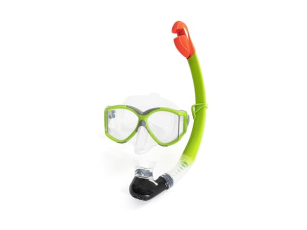 Bestway 24050, Barn, Halv ansiktsmaske, Snorkling, Svart, Grønn, 14 år, 600 g