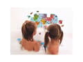Miniatyrbilde 2 av 5: JANOD Bath Explorers Map, Badepuslespill, Gutt/Jente, 3 år, Polyetylen-vinylacetat (PEVA), Flerfarget