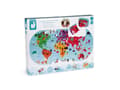 Miniatyrbilde 1 av 5: JANOD Bath Explorers Map, Badepuslespill, Gutt/Jente, 3 år, Polyetylen-vinylacetat (PEVA), Flerfarget