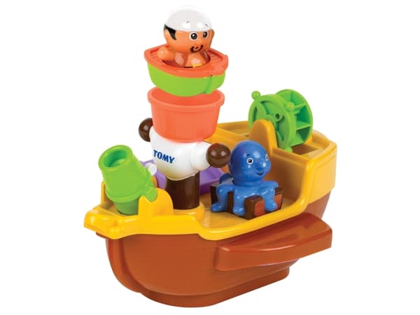 Tomy Toomies Pirate Bath Ship, Badbåt, Pojke/flicka, 1,5 År, Plast, Multifärg