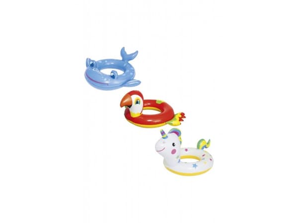 Bestway simhjul djur mix 76 cm (36128)