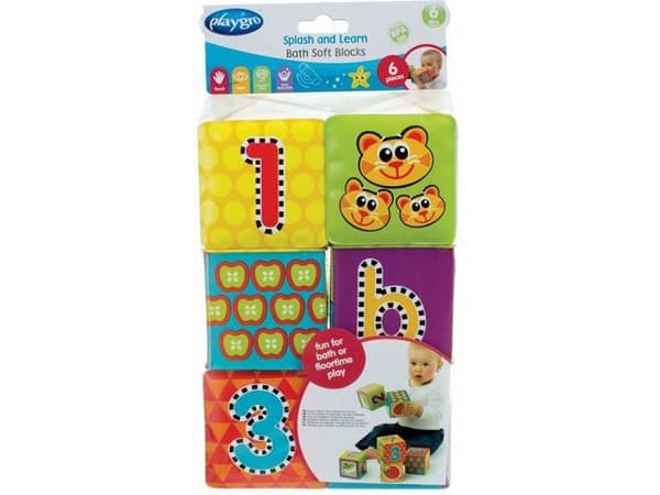 Playgro Soft Blocks Ha roligt och lär dig