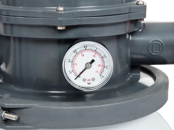 Bestway 58497, Hiekkasuodatinsetti, Musta, Oranssi, Valkoinen, Uima-allas maanpinnan yläpuolella, 5700 L, 1100 L, 42300 L
