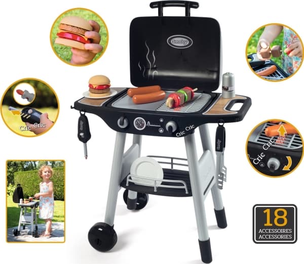 Smoby BBQ Grill -leikkigrilli