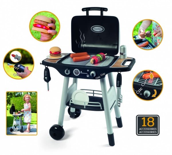 Smoby BBQ Grill -leikkigrilli