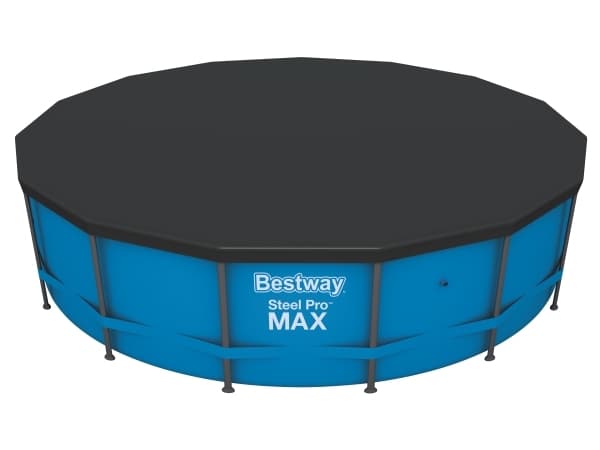 Bestway 58038, Overtrekk, Blå, Polyethylen, 4,57 m, 4,57 m, 91 cm