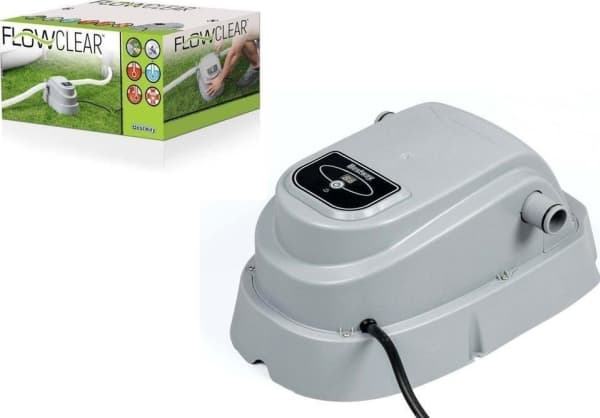 Bestway 58259, Sähkölämmitin, Harmaa, 1520 L, 17000 L, 1,5 ° C/h, 40 °C