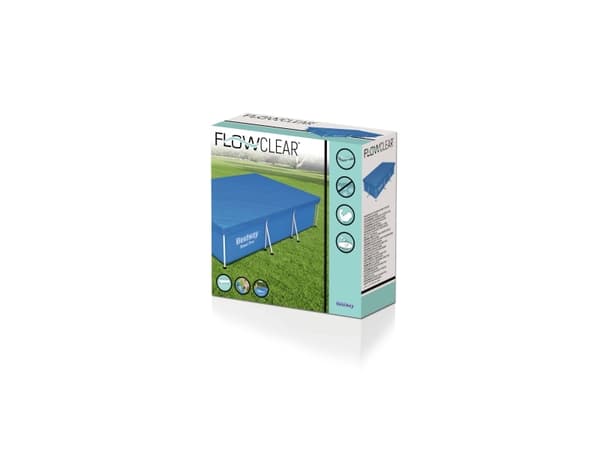 Bestway 58106, Cover, Blå, Polyethylen, 3 m, 2,01 m, 66 cm - Kun cover