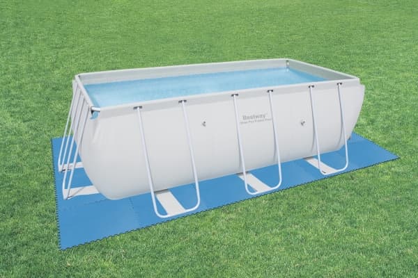 Bestway 58220, Gulv beskytter, Cyan, Polyethylen, 500 mm, 500 mm, 4 mm