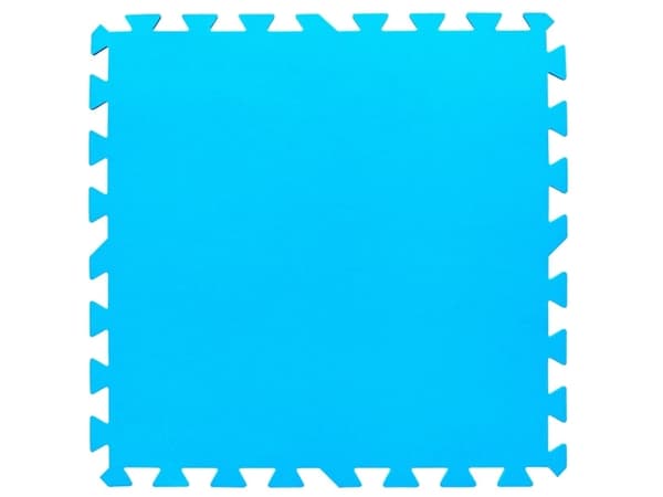 Bestway 58220, Gulv beskytter, Cyan, Polyethylen, 500 mm, 500 mm, 4 mm