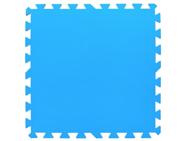 Bestway 58220, Gulv beskytter, Cyan, Polyethylen, 500 mm, 500 mm, 4 mm