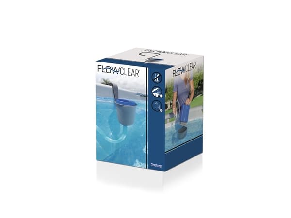 Bestway 58233, Overflare Skimmer, Blå, Grå, Hvit, Plast, 4,57 m, 1,77 kg, 1 stykker