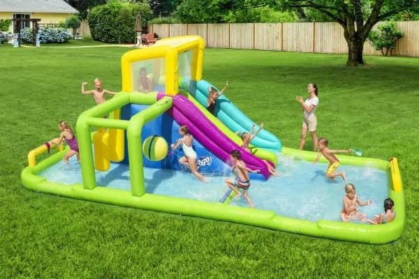Hoppborg Mega Waterpark Plaskdamm
