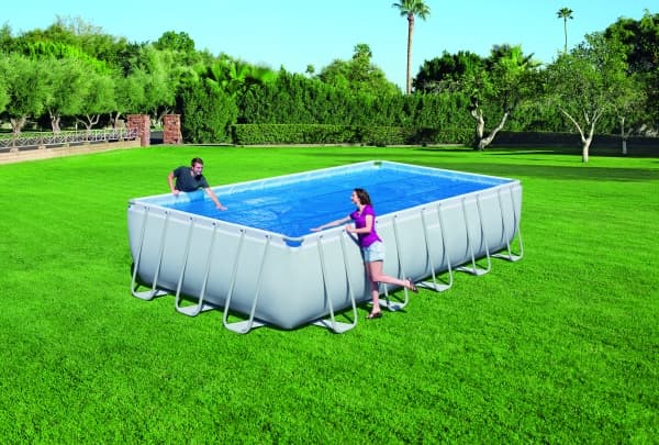 Bestway Solar Pool overdækning 6.40m x 2.74m/7.32m x 3.66m