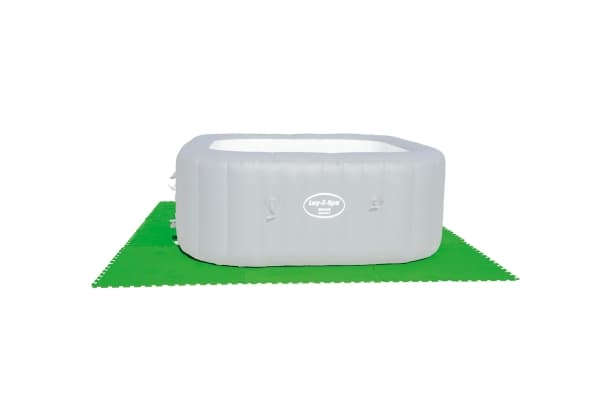 Bestway 58636, Gulv beskytter, Grønn, Polyethylen, firkant, 5,47 m², 1,62 kg