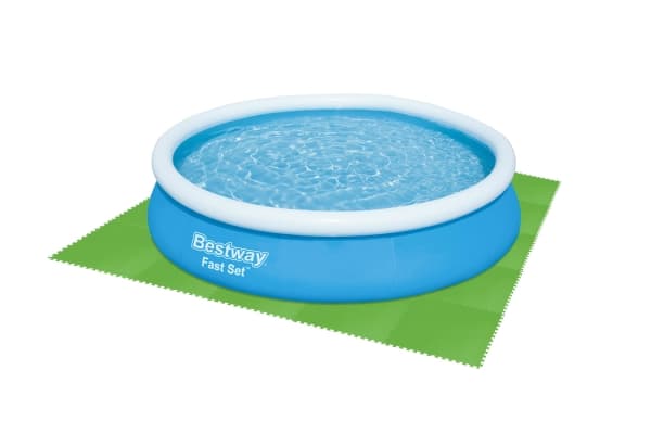 Bestway 58636, Gulv beskytter, Grønn, Polyethylen, firkant, 5,47 m², 1,62 kg
