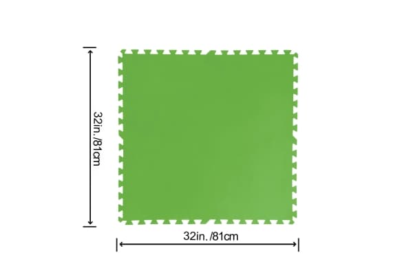 Bestway 58636, Gulv beskytter, Grønn, Polyethylen, firkant, 5,47 m², 1,62 kg