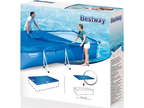 Bestway 58105, Overtrekk, Blå, Polyethylen, 2,59 m, 170 cm, 61 cm