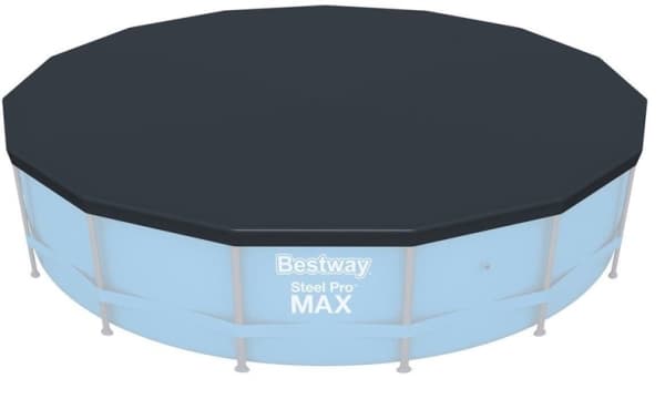 Bestway 58038, Overtrekk, Blå, Polyethylen, 4,57 m, 4,57 m, 91 cm