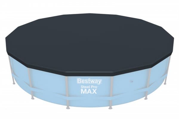 Bestway 58038, Overtrekk, Blå, Polyethylen, 4,57 m, 4,57 m, 91 cm