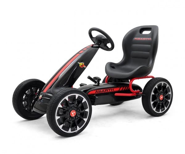 Milly Mally Pedal go-kart Abarth Black