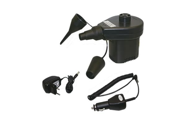 High Peak 49718, Uppblåsbar, 520 l/min, Svart, Växelström, Cigarettändare, 12 / 230 V, 57 W