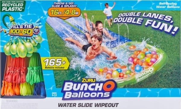 Zuru Bunch O Balloons Water Slide Double Lane