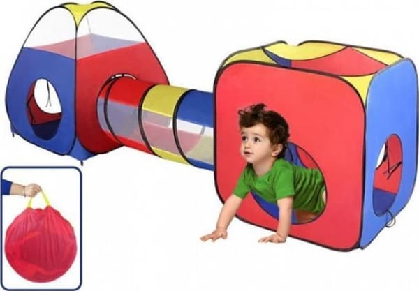 Madej Madej 3-delt telt Cube-tunnel-iglo