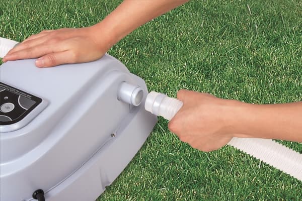 Bestway 58259, Elektrisk Varmer, Grå, 1520 l, 17000 l, 1,5 °C/t, 40 °C