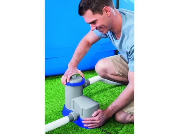 Bestway 58389, Patronfilterpumpe, Blå, Hvit, 3,2 cm, 1100 l, 31800 l, 220 - 240 V